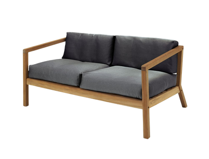 Skagerak by Fritz Hansen Virkelyst bank - Agora Charcoal