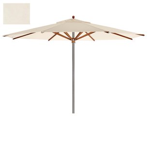 Weishäupl Trend parasol L - rond - Acryl naturel