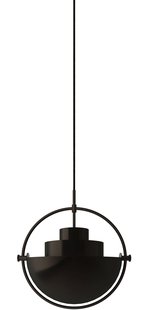 Gubi Multi-Life hanglamp - brass - Ø 22,5 cm - Brass/Black