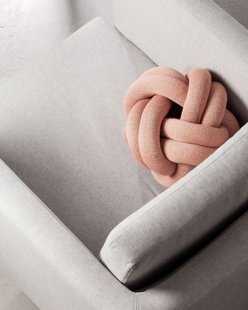 Design House Stockholm Knot kussen - Dusty Pink