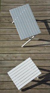 Jan Kurtz Rimini Tavolo bijzettafel - wit - 71 x 43 x 49 cm