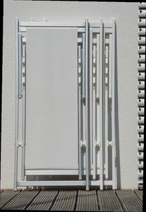 Jan Kurtz Rimini ligstoel - wit/wit