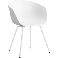 HAY About a Chair AAC 26 - Standaard glijders kunststof - gepoedercoat wit - white 2.0