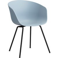 HAY About a Chair AAC 26 - Standaard glijders kunststof - zwart - slate blue 2.0