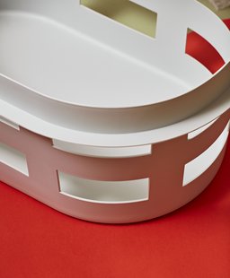 HAY Laundry Basket Wasmand - S - lichtgrijs