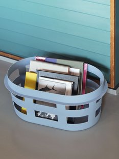 HAY Laundry Basket Wasmand - S - soft blue