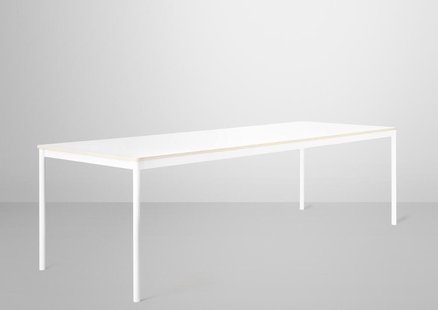 Muuto Base tafel - wit laminaat - wit - gelakte kanten - XL