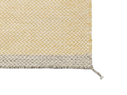 Muuto Ply vloerkleed - geel - 85 x 140 cm