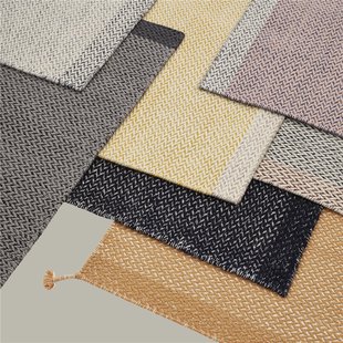 Muuto Ply vloerkleed - zwart-wit - 80 x 200 cm