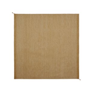 Muuto Ply vloerkleed - oranje - 240 x 240 cm