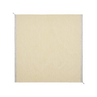 Muuto Ply vloerkleed - geel - 240 x 240 cm