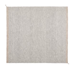 Muuto Ply vloerkleed - zwart-wit - 280 x 280 cm