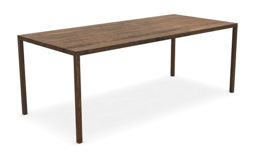 MDF Italia Tense Material tafel - Hout - 90 x 200 cm