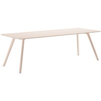 Objekte unserer Tage MEYER tafel - essen gewaxt/wit gepigmenteerd - XLarge (240 x 92 cm)