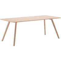 Objekte unserer Tage MEYER tafel - eik wit - Large (200 x 92 cm)