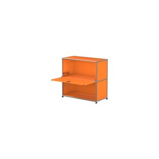 USM Haller Bijzetmeubel - 1 klep - 26 zuiveroranje