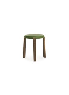 Normann Copenhagen Tap kruk - olijf - walnoot