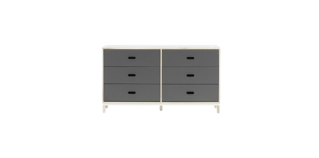 Normann Copenhagen Kabino kommode breed - grijs