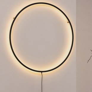 Nohr Wandlamp 'Arlene' kleur Mat Zwart