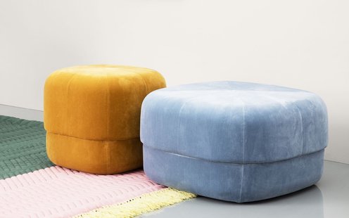 Normann Copenhagen Circus kruk - lichtblauw - S