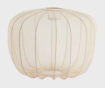 Light & Living Lampenkap 'Plumeria' Ø40x30 cm, kleur zand