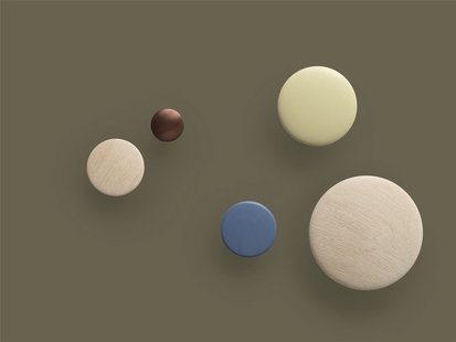 Muuto The Dots Metal - S - zwart