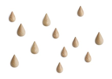 Normann Copenhagen Dropit haak - M - natuur