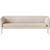 Ferm Living Turn 3-zitsbank - cachemire boucle Off White