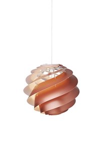 Le Klint Swirl 3 hanglamp - koper - M