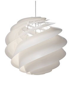 Le Klint Swirl 3 hanglamp - wit - L