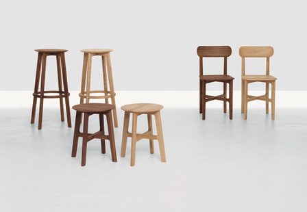 Zeitraum 1.3 Stoel - Amerikaans Notenhout