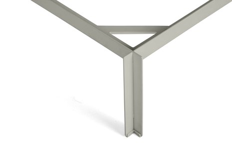 HAY Connect Bed - 140 x 200 cm - warmgrijs