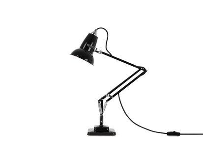 Anglepoise Original 1227™ Mini Bureaulamp - jet zwart - met tafelvoet