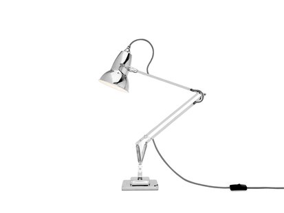 Anglepoise Original 1227™ Bureaulamp - verchroomd - Ked - met tafelvoet