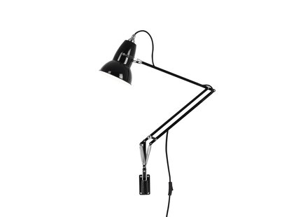 Anglepoise Original 1227™ Bureaulamp - jet zwart - Ked - met muurbeugel