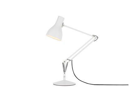 Anglepoise Type 75™ bureaulamp - alpien wit - met voet - Led