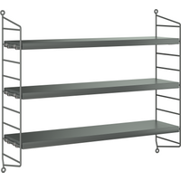 String Furniture Pocket plankenrek - dark grey