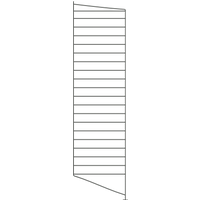 String Furniture Floor Side Panel - dark grey - afzonderlijk - 115 x 30 cm