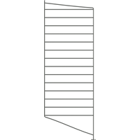 String Furniture Floor Side Panel - dark grey - set van 2 - 85 x 30 cm