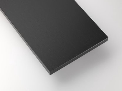 String Furniture Schappen set van 3 - Essen zwart gebeitst - 78 x 20 cm