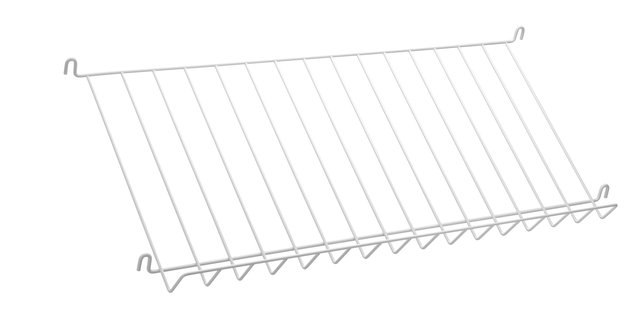 String Furniture Tijdschriftenrek metaal - wit