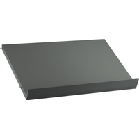 String Furniture Tijdschriftenrek hout - dark grey - 58 x 30 cm