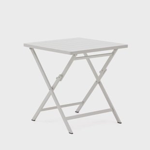 Kave Home Opvouwbare Bistrotafel 'Torreta' 70 x 70cm, kleur Wit