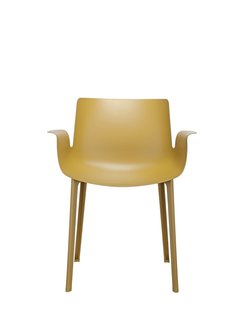 Kartell Piuma stoel - mosterd