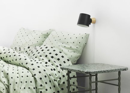 Normann Copenhagen Rise wandlamp - donkergroen