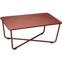 Fermob CROISETTE lage tafel - 20 okerrood