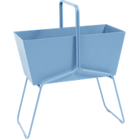 Fermob BASKET plantenbak - E1 Maya blauw - 85 x 70 x 34 cm