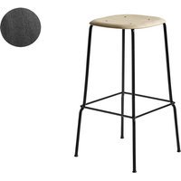HAY Soft Edge 30 Bar Stool - 65 cm - zwart - zwart gebeitst
