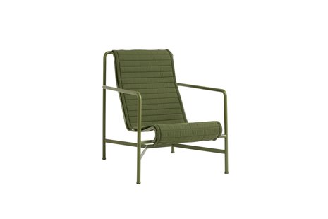 HAY Zitkussen Palissade Lounge Chair High - olijf