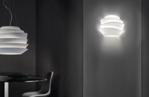 Foscarini Le Soleil led hanglamp - wit - Led dimbaar